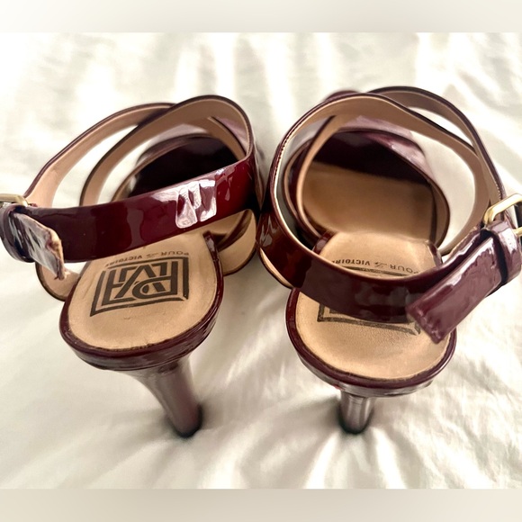 👑✅PRICE FIRM✅ Beautiful Pour La Victoure Patent Heels - Picture 10 of 16